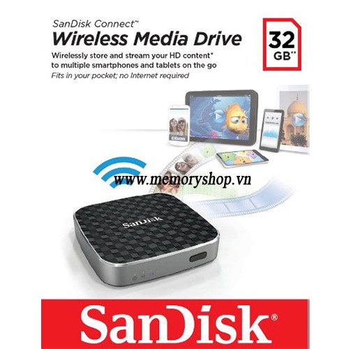 sandisk wireless media 32gb